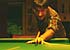 Le Boss, s'essaie au billard ... lol ... et ça foire.